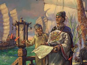 Muslim Admiral Zheng He discovered America before Columbus 2/2