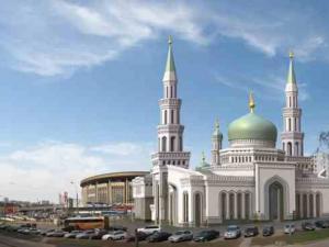 Началась церемония открытия Московской Соборной мечети