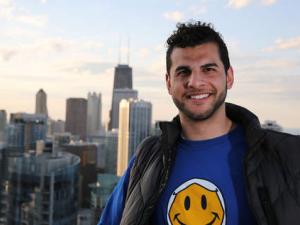 Happy Muslims Arrive Chicago