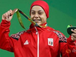 Medalla de bronce para una joven egipcia en los juegos de Rio